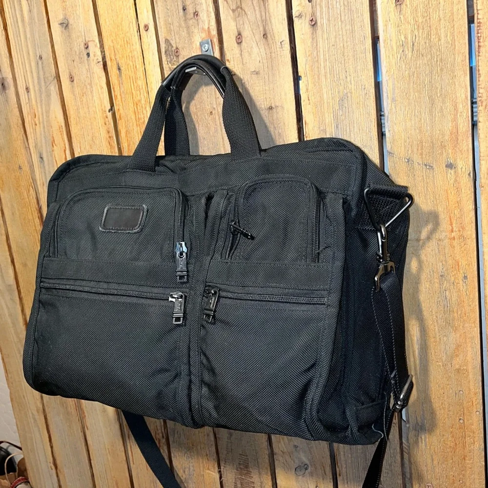 Tumi Black Laptop black